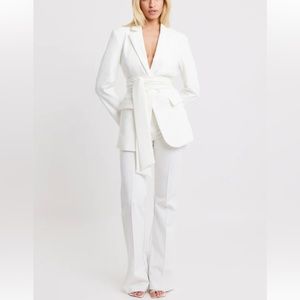 Because of Alice (BOA) white pant suit